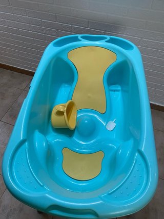 Bañera Bebé Plegable NeoNato Azul