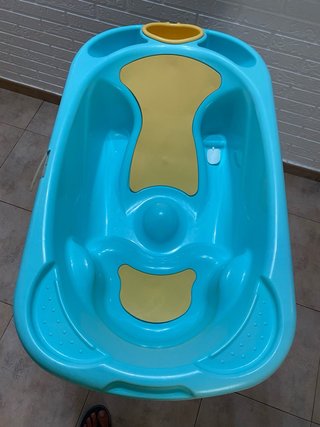 Bañera Bebé Plegable NeoNato Azul
