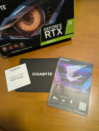 Gigabyte RTX 3070 Ti Nvidia 8Gb Tarjeta Gráfica