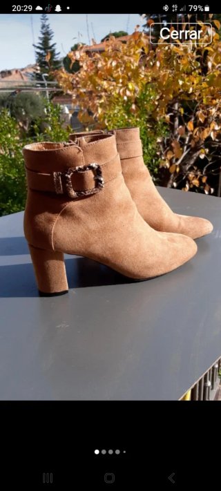 Botines Beis con Hebilla