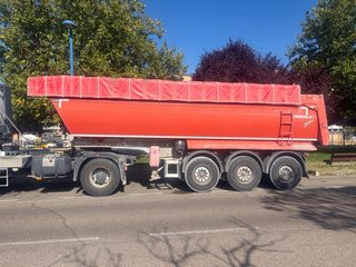 Semirremolque bañera Granalu 22m3 susp neumatica