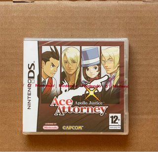 Ace Attorney Apollo Justice Nintendo DS precintado