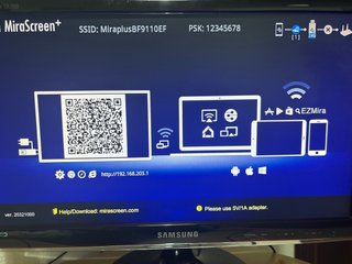 MiraScreen+ Chromecast WiFi HDMI