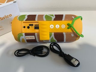 Altavoz Bluetooth Big Mac Multicolor
