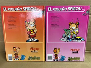 EL PEQUEÑO SPIROU. LOTE DE 6 COMICS. TAPA DURA