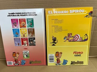 EL PEQUEÑO SPIROU. LOTE DE 6 COMICS. TAPA DURA