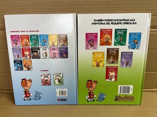 EL PEQUEÑO SPIROU. LOTE DE 6 COMICS. TAPA DURA