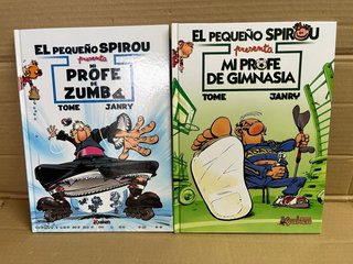 EL PEQUEÑO SPIROU. LOTE DE 6 COMICS. TAPA DURA