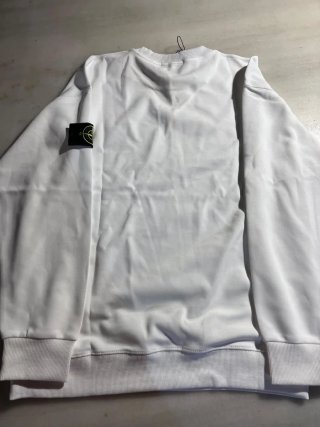 Sudadera Stone Island Blanca Talla M
