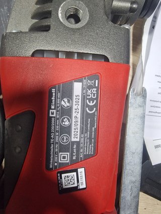 Amoladora Einhell TE-AG 230/2000 2000W(FALTA CAJA)