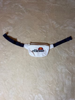 Ellesse riñonera blanca hombre