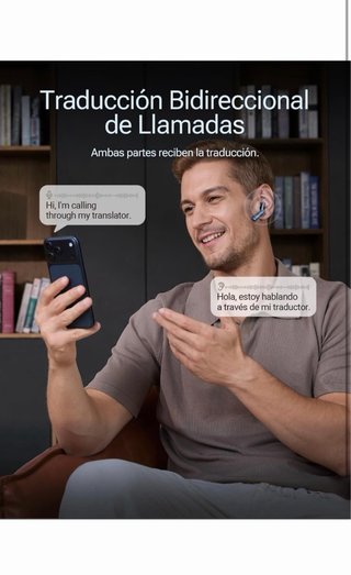 W4 Plus Auriculares Traductores 52 Idiomas