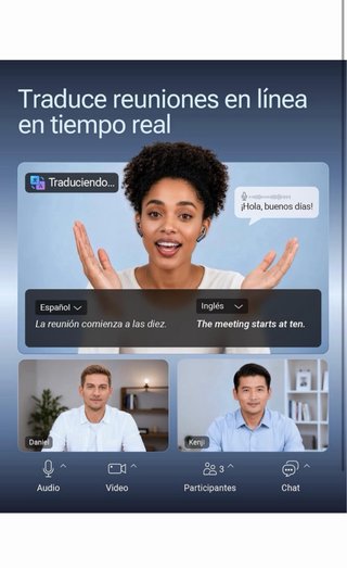 W4 Plus Auriculares Traductores 52 Idiomas