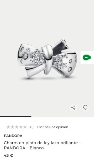Charm Pandora Laso con circonitas