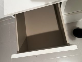Mueble TV Ikea MALM Blanco