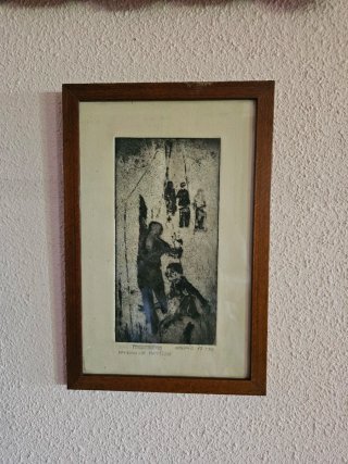 Cuadro Prueba de Artista Madrid 1972