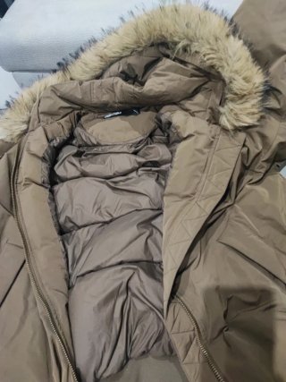 Plumífero Bimba y Lola con capucha talla oversize