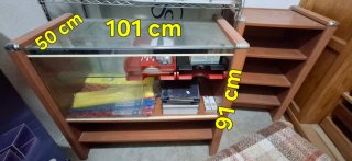 Mostradores VIMOR madera 3 baldas