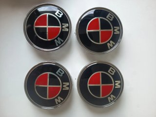 Anagramas BMW negro/rojo