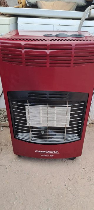 Estufa de gas Campingaz roja