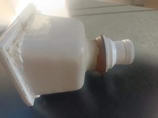 Seno de porcelana para laboratorio
