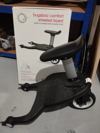 Patinete Bugaboo con asiento y acoples