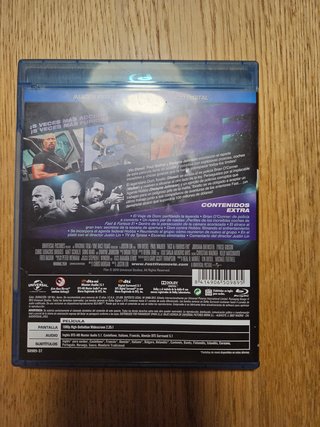 Blu-ray Fast & Furious 5 en Español