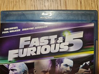 Blu-ray Fast & Furious 5 en Español