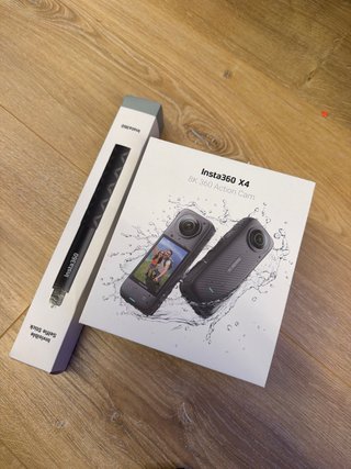 Insta360 X4 Cámara 360 Negra