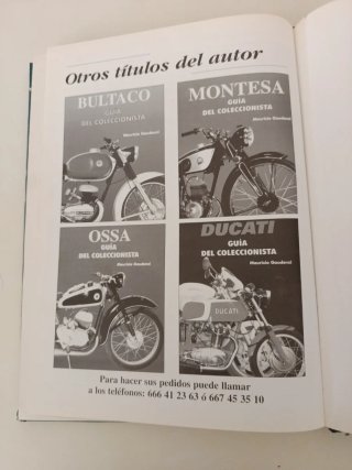 Libro Moto Guzzi Hispania Magníficas.