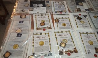 Lote de medallas conmemorativas