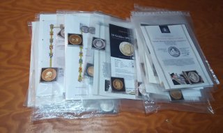 Lote de medallas conmemorativas