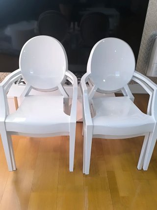 Silla Ghost Metacrilato Blanco