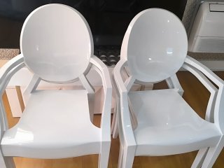 Silla Ghost Metacrilato Blanco