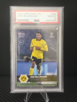 Bellingham RC PSA 10 2020 Topps Now UCL