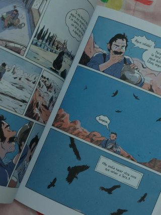 La maldición de la sal. Novela gráfica