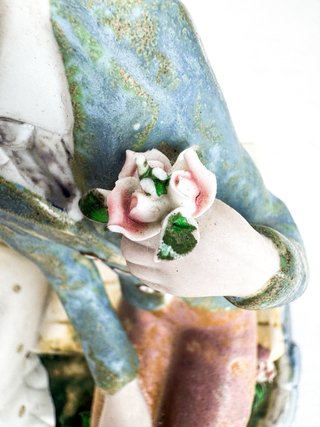 Figurilla pareja porcelana Valencia