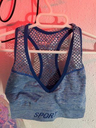 Top deportivo SPORT azul