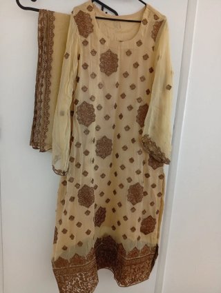 Túnica de festa com dupatta