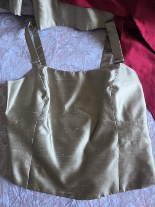 GANGA. Alta costura. Falda corpiño chaqueta