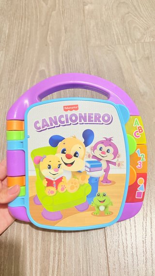 Libro Fisher-Price Cancionero Infantil
