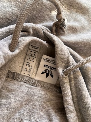 Sudadera Adidas Originals Gris Capucha