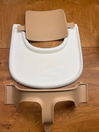 Babyset Stokke Tripp Trapp Beige + bandeja crudo