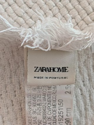 4 alfombrillas baño Zara Home algodón 100x65