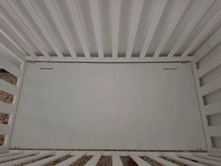 Cuna de bebé blanca