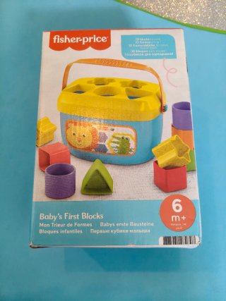 Fisher-Price Bloques Bebé 10 Piezas