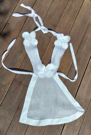 Delantal de Gala Antiguo- Artesanía Catalana