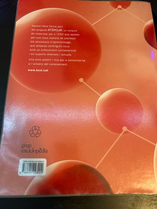 Atòmium llengua catalana i literatura : 4 ESO