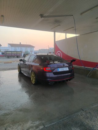 Paragolpes trasero Octavia VRS