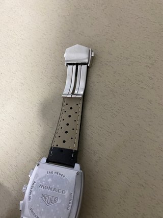 Reloj TAG Heuer Monaco Cronógrafo Plata
